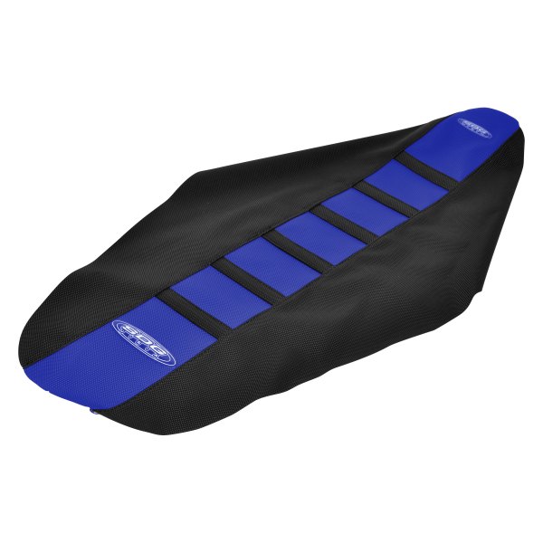 SDG Innovations® - 6-Rib Gripper Black/Blue Seat Cover