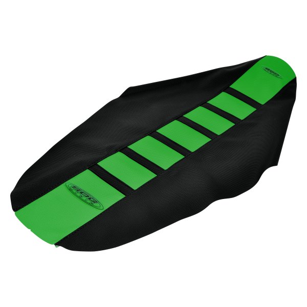 SDG Innovations® - 6-Rib Gripper Black/Green Seat Cover