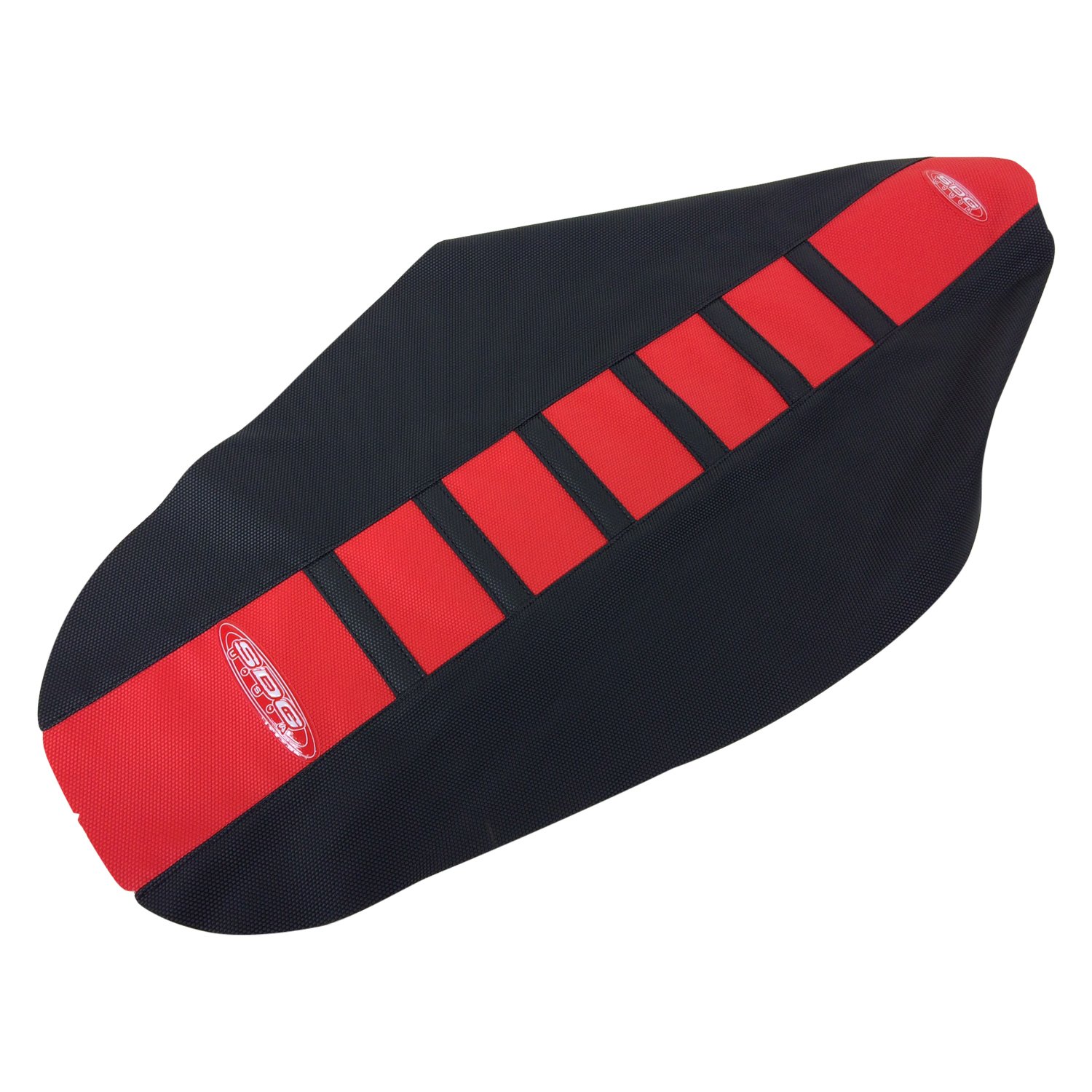 クーポン利用 シート SDG 9プリーツグリッパーシートカバー - CRF 450（赤/黒）96343RK SDG 9-Pleat Gripper  Seat Cover - CRF 450 (Red / Black) 96343RK - 外装パーツ