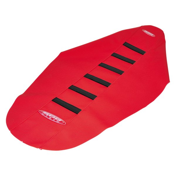 SDG Innovations® - 6-Rib Gripper Red/Black Seat Cover
