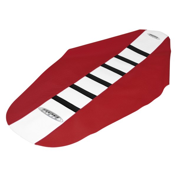 SDG Innovations® - 6-Rib Gripper Red/White/Black Seat Cover