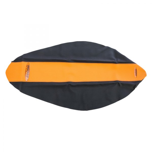 SDG Innovations® - Dual-Stage Orange/Black Gripper Seat Cover