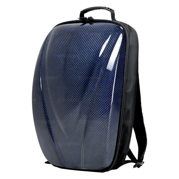 blue shell backpack