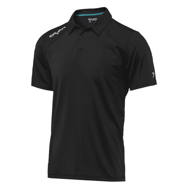 Seven MX® - Command Polo Shirt (2X-Large, Black)