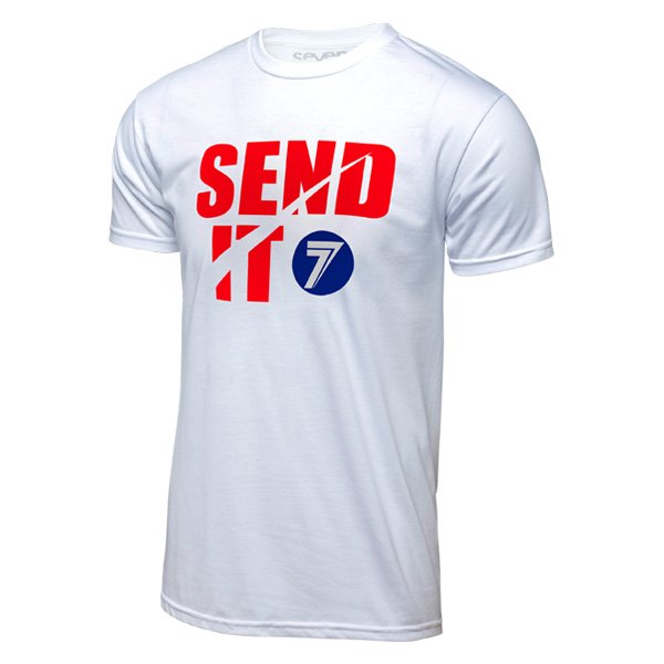 Seven MX® - Send-It Tee (Medium, White)