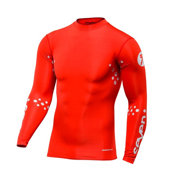 Seven MX® - Zero Blade Laser Cut Compress Jersey (2X-Large, Red)