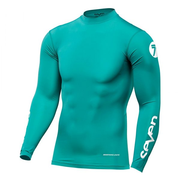 Seven MX® - Zero Youth Compression Jersey (Large, Fluo Green)