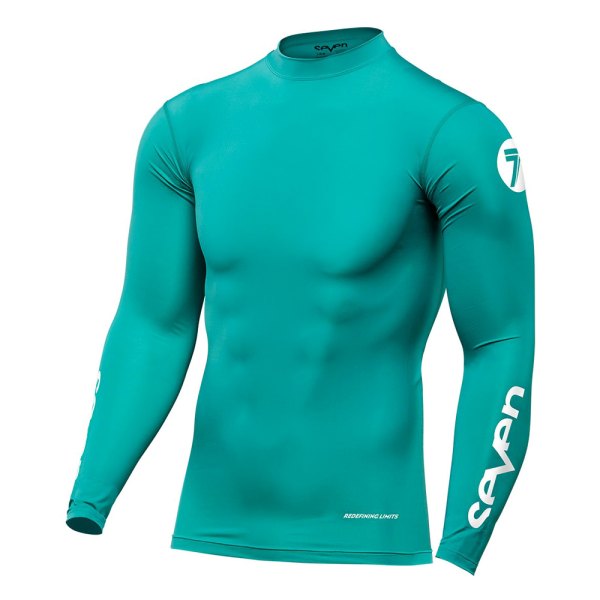 Seven MX® - Zero Youth Compression Jersey (X-Large, Fluo Green)