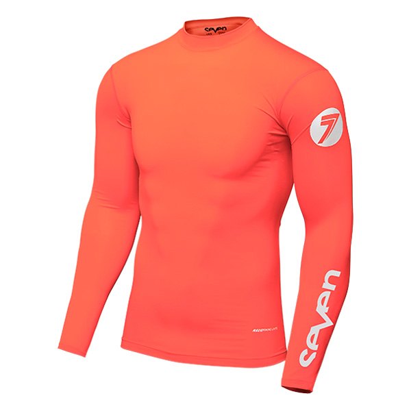 Seven MX® - Zero Blade Youth Compression Jersey (Large, Coral)