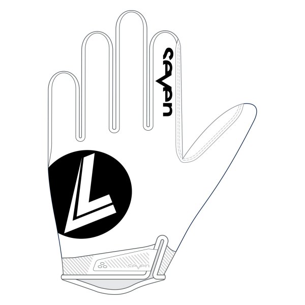 Seven MX® - Annex 7 Dot Gloves (Large, White)