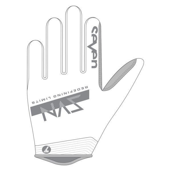 Seven MX® - Zero Contour Gloves (Small, White)