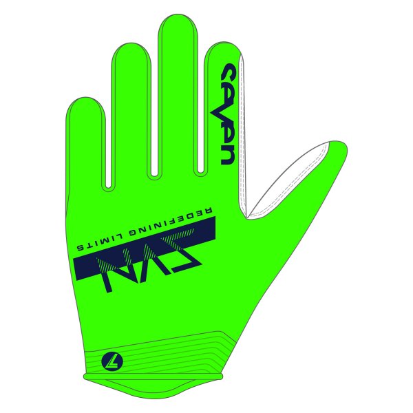 Seven MX® - Zero Contour Gloves (Large, Fluo Green)