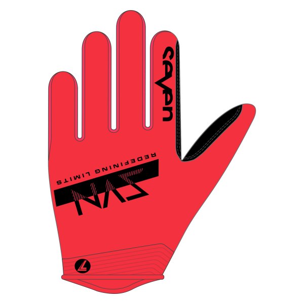 Seven MX® - Zero Contour Gloves (Large, Red)