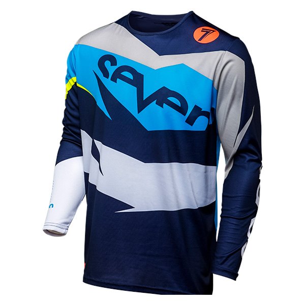 Seven MX® - Annex Ignite Youth Jersey (X-Large, Navy/Coral)