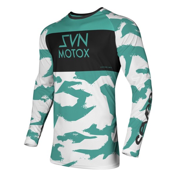 Seven MX® - Vox Pursuit Youth Jersey (Large, White)
