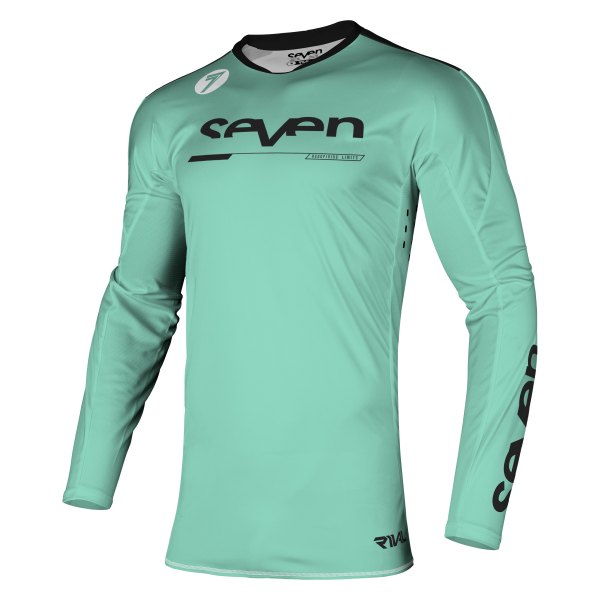 Seven MX® - Rival Rampart Youth Jersey (X-Small, Black/Mint)