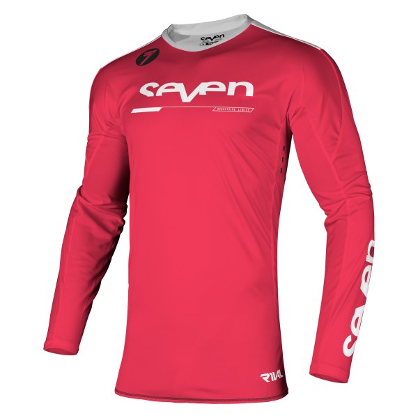 Seven MX® - Rival Rampart Youth Jersey (Medium, Fluo Red)