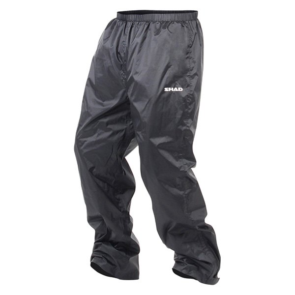 SHAD® - Men's Waterproof Rain Trousers (Large (39 cm), Black)