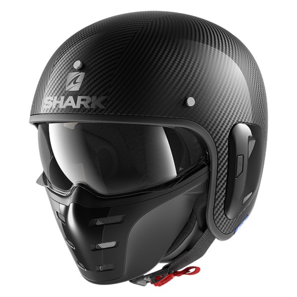 Shark Helmets® - S-Drak 2 Carbon Skin Open Face Helmet