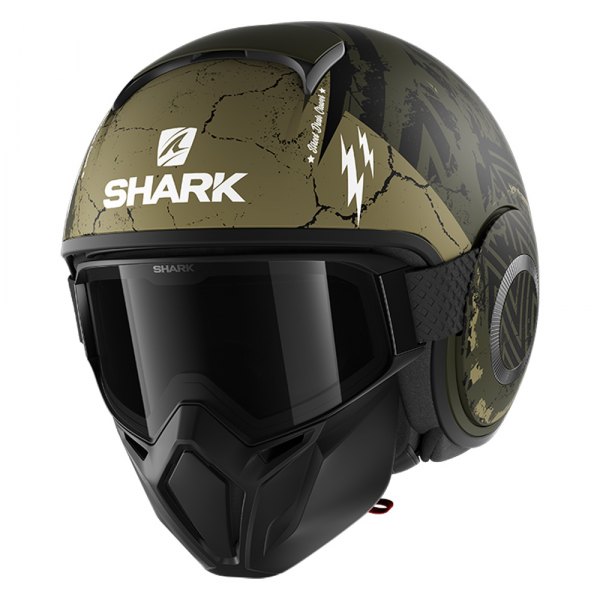 Shark Helmets® - Street-Drak Crower Matte Open Face Helmet
