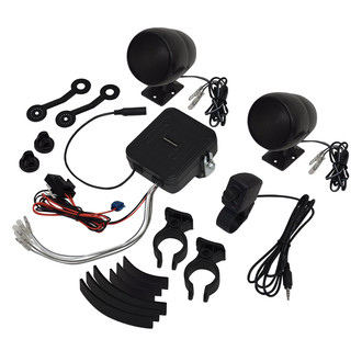 Show Chrome® 13-250BK - Black Stereo Sound System