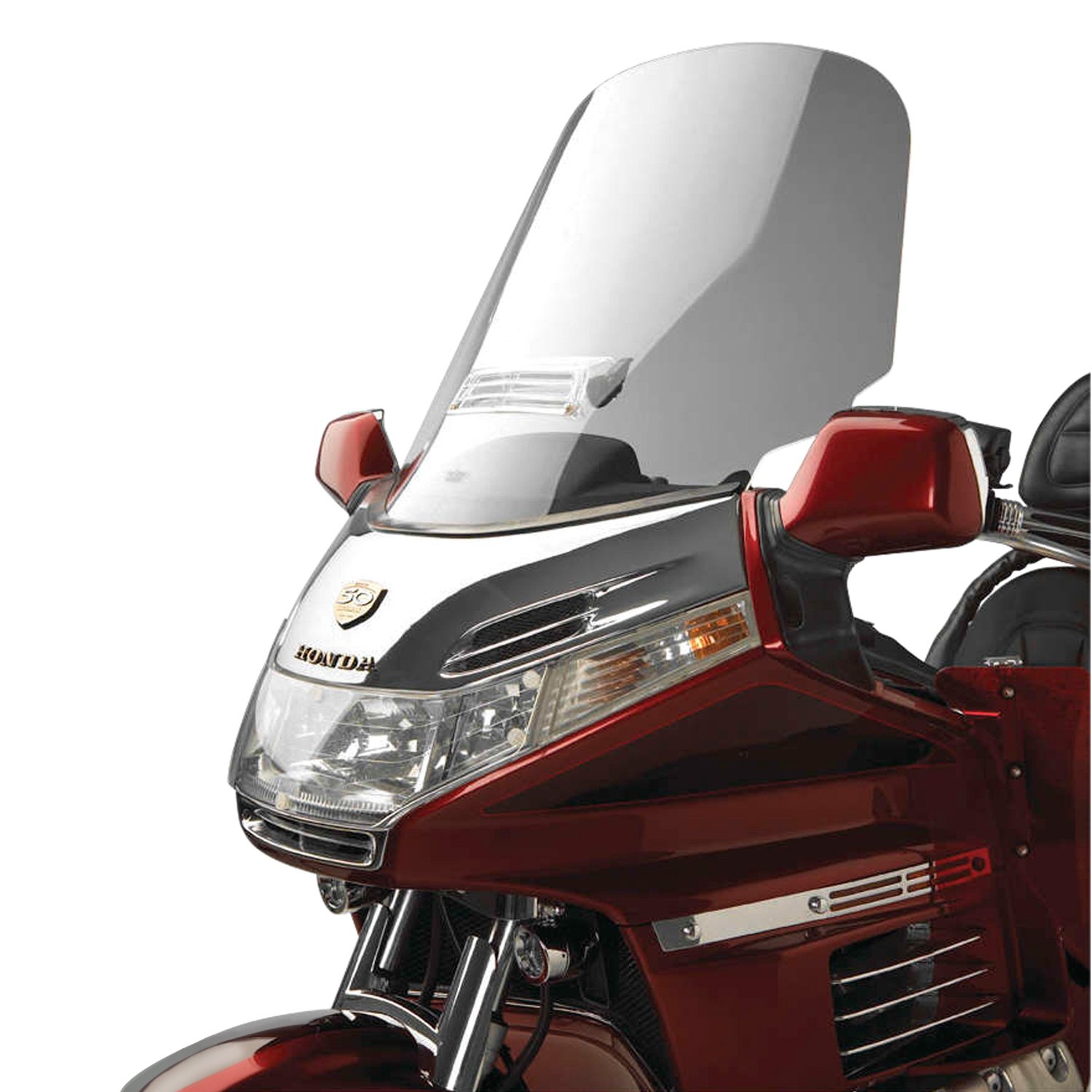 Show Chrome Honda Gl1500 Gold Wing 1990 Custom Tour Clear Windshield Motorcycleid Com