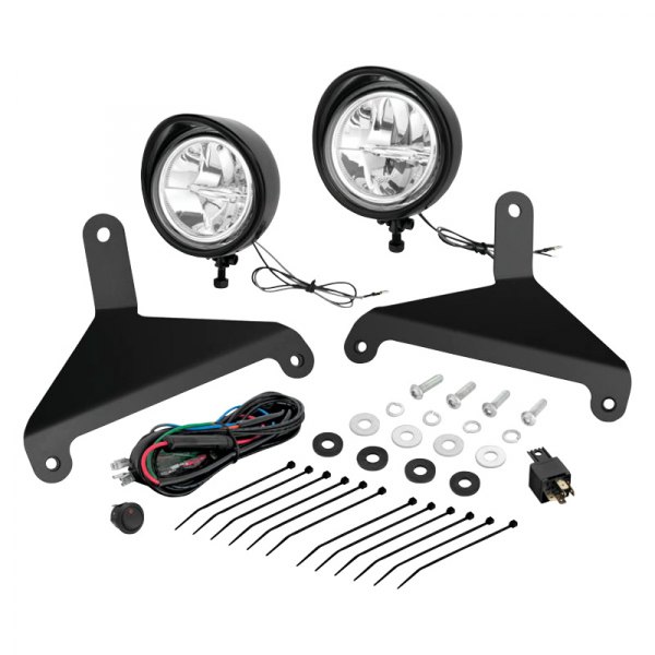 Show Chrome® - Focus 3-1/2" Black LED Light Kit
