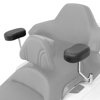 Show Chrome® - Deluxe Series Chrome Passenger Armrests