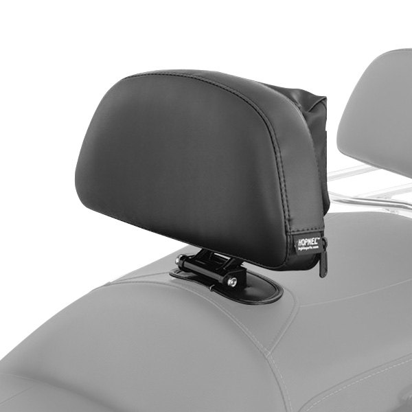 Show Chrome® - Smart Mount™ Black Detachable Backrest
