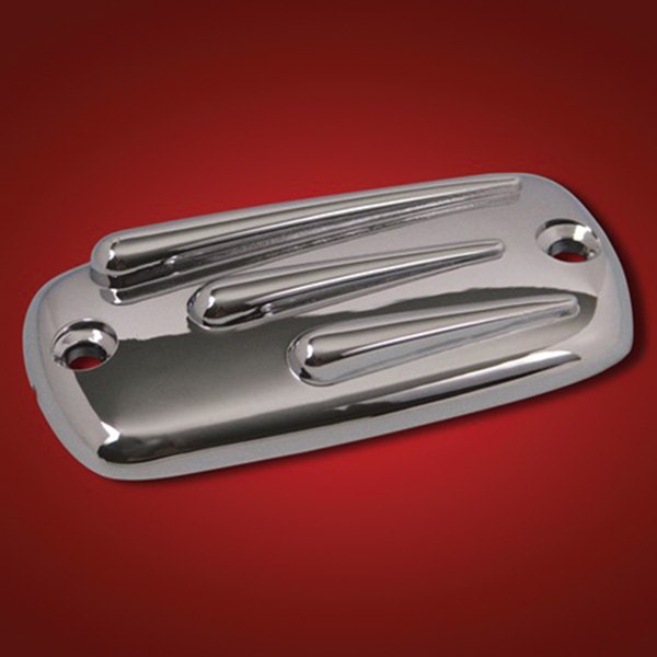 Show Chrome® - Teardrop Right Side Aluminum Design Master Cylinder Cover