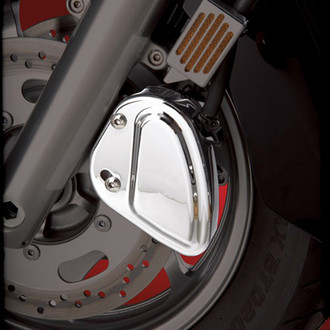 Show Chrome® - Front Right Chrome Steel Stepped Brake Caliper Cover