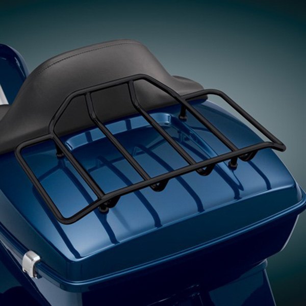 Show Chrome® - Deluxe Trunk Black Luggage Rack