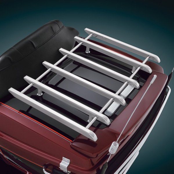 Show Chrome® - Six Rail Chrome Luggage Rack