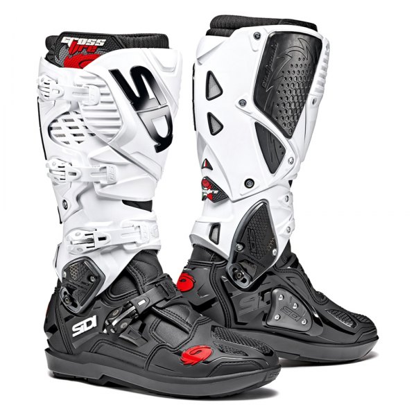 Sidi® - Crossfire 3 SRS Boots (45, Black/White)