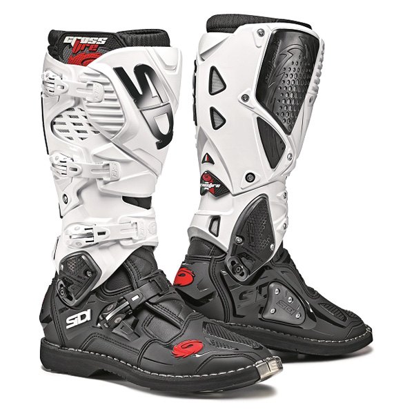 Sidi® - Crossfire 3 Boots (42, Black/White)