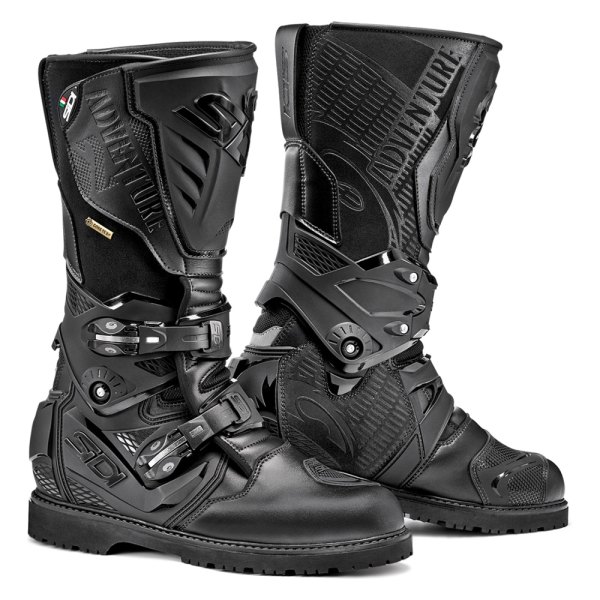 Sidi® SIT-AG2-BKBK-42 2 Gore Boots (42, Black) - MOTORCYCLEiD.com