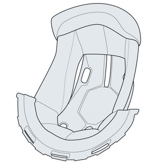 Simpson Motorcycle® - M30 Interior Top Cap Padding