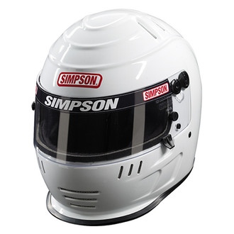 Simpson® 7707381 - Speedway Shark White Composite L+ Racing Helmet
