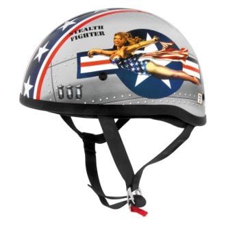 Skid Lid® - Original Bomber Pin Up Half Shell Helmet