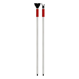 SM Arnold® - 48" Ice Scraper Handle with Ice Scraper Internal Acme Thread Dia Of Aluminum Tube