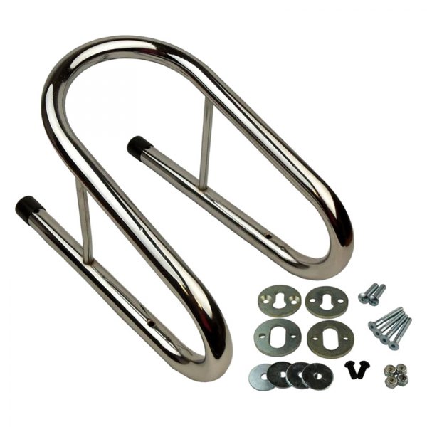 Snappin Turtle® - M&R™ 3.5" Chrome Removable Wheel Chock
