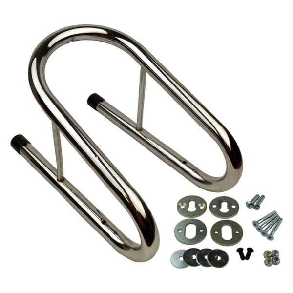 Snappin Turtle® - M&R™ 5.5" Chrome Removable Wheel Chock