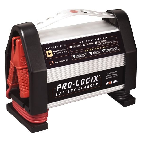 Solar® - Pro-Logix™ 12v 12 Charging Amps Automatic Battery Charger