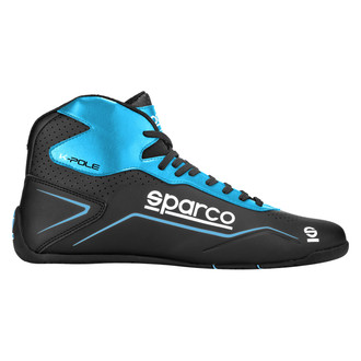 Sparco® - K-Pole Series Black/Light Blue 46 Kart Racing Boots
