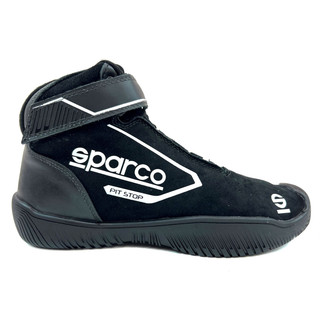 Sparco® - Pit Stop 2 Series Black 12.5 Racing Shoes