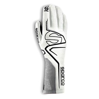 Sparco® - Lap Series White/Black 8 Gloves