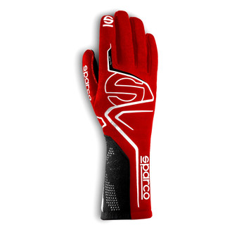 Sparco® - Lap Series Red/White 9 Gloves
