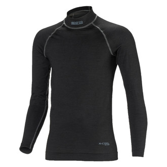 Sparco® - Shield RW-9 Series Black X-Large/XX-Large Underwear Long Sleeves Shirt