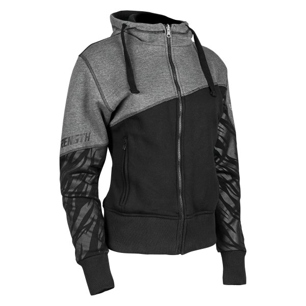 Speed and Strength® - Cat Out'a Hell 2.0™ Women's Armored Hoody (X-Small, Black)