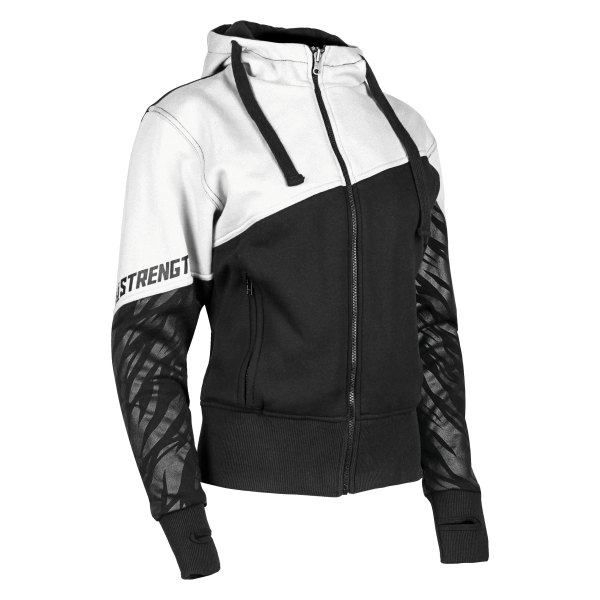 Speed and Strength® - Cat Out'a Hell 2.0™ Women's Armored Hoody (Medium, Red/Black)